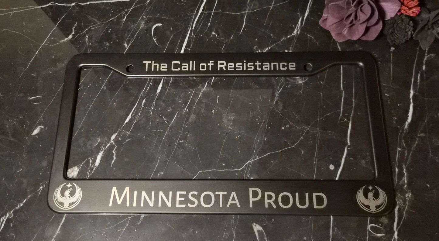 Custom Metal License Plate Frame